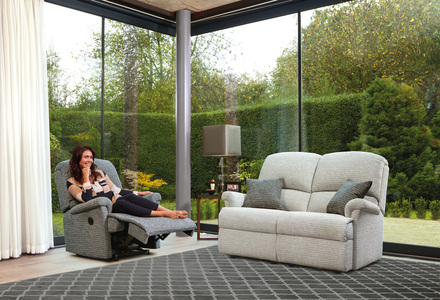 Standard Rechargeable Powered Reclining 2-seater