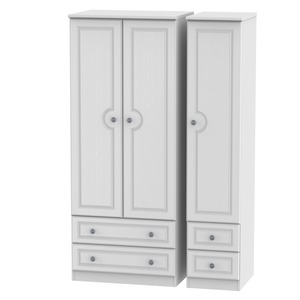 Triple 2 Drawer + Drawer Robe