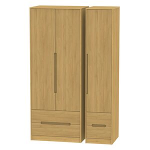 Tall Triple 2 Drawer + Drawer Robe