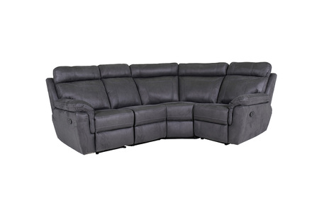 Bax-319-BL-Match Corner Group Recliner - Azul (4 Pcs)
