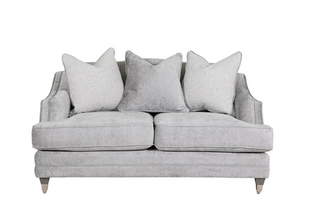 Bel-302-SL 2 Seater - Silver (3 Scatters)