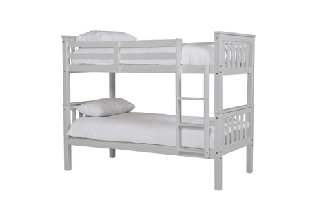 Bon-473-GY Bunk Bed - 3' & 3' Grey