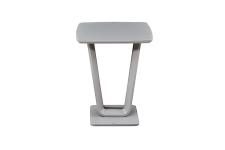 Laz-048-GY Bar Table - Light Grey Matt 800