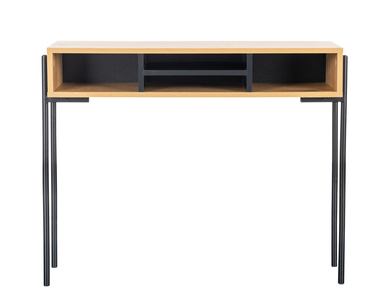 Mrd-009-OK Console Table 900 - Oak and Black