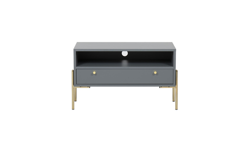 Mrd-013-GY TV Unit 800 - Grey and Gold