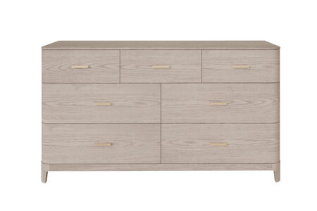 Zra-413-CR Dressing Chest 7 Drawer - Parisian Cream