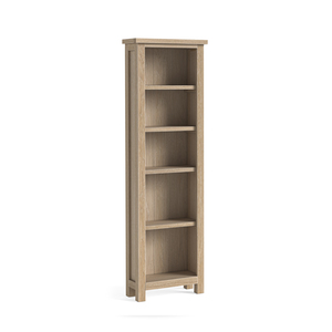 8795 Slim Bookcase KD - All Oak
