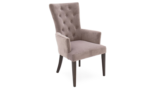 Pem-341-TP Arm Chair - Taupe