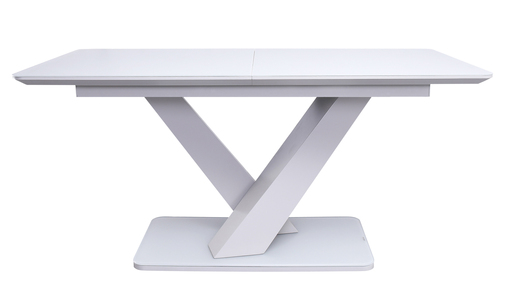 Raf-163-GY Dining Table Ext - Light Grey Matt 1200/1600