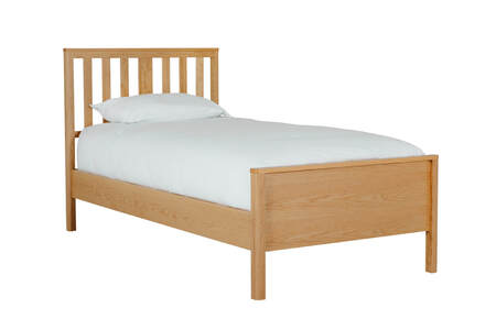 Rnt-403-OK 3' Bed - Low Footboard - Oak