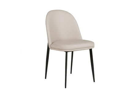 Vnt-111-TP-L-NEW Dining Chair Leather - Taupe Cream - NEW