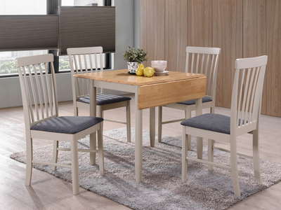 12646 Square Drop Leaf Dining Set KD (2 Chairs)