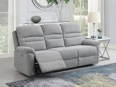 14673 3 Seater Electric Grey