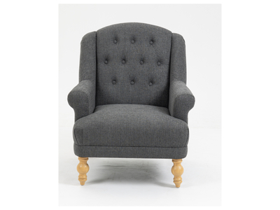 15377 Accent Chair Dark Grey
