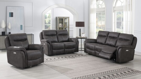 14537 3+1+1 Electric Suite Grey