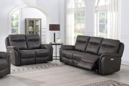 14538 3+2 Electric Suite Grey