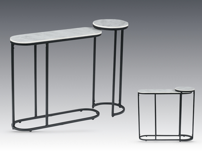 14512 Sofa Tea Table Set Grey