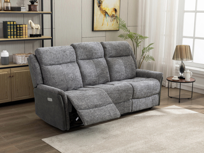 14541 3 Seater Electric Grey