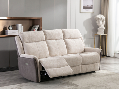 14544 3 Seater Electric Beige