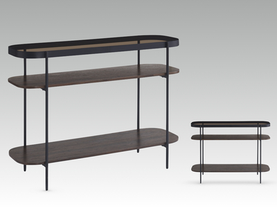 14521 Console Table Walnut