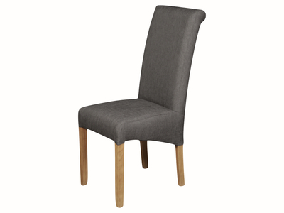 13811 Sophie Dining Chair Grey Fabric KD