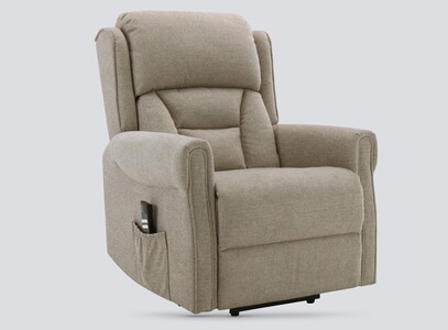 14322 Lift & Tilt Dual Chair Taupe (Electric)