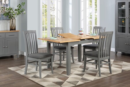 14383 160cm Butterfly Extension Dining Set