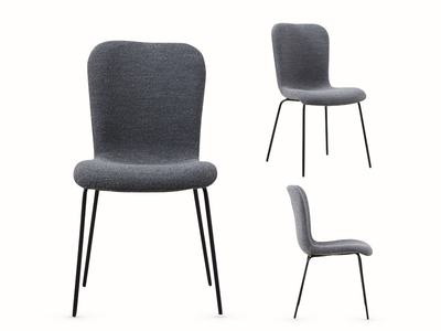 14657 Dining Chair - Dark Grey KD