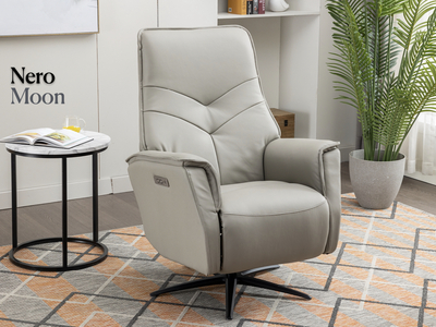 14934 Swivel Electric Chair Moon (Dual Motor)