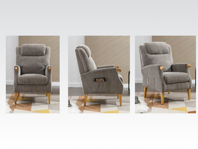 14975 Fireside chair Latte