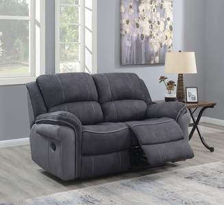 12860 Charcoal Fusion 2 Seater