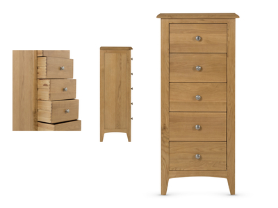 13788 5Drw Narrow Chest