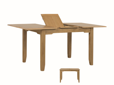 13953 120cm Butterfly Extension Dining Table