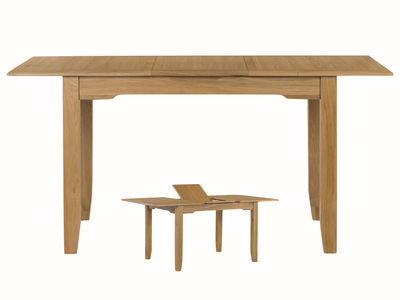 13955 160cm Butterfly Extension Dining Table