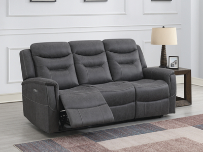 14679 3 Seater Electric Grey