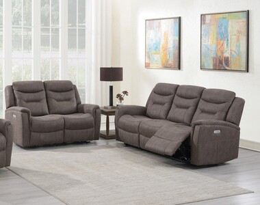 14719 3+2 Electric Suite Brown