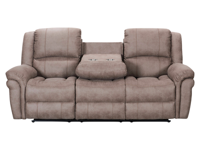 13612 3 Seater Taupe (with console)