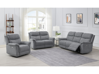 14716 3+1+1 Electric Suite Grey