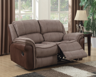 11595 2 Seater Taupe & Tan