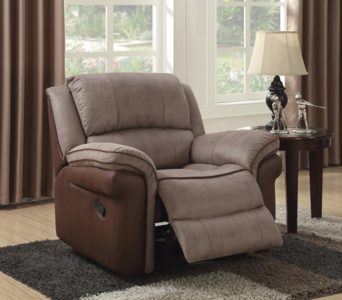 11596 Chair Taupe & Tan