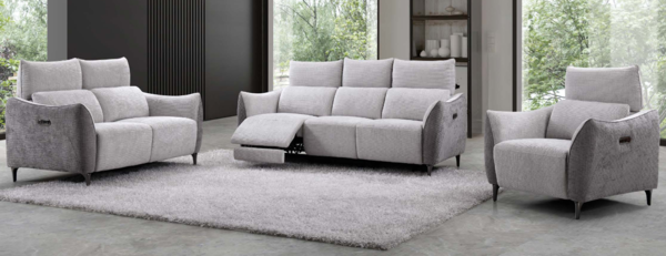 15999 3+2 Electric Suite Grey Fusion