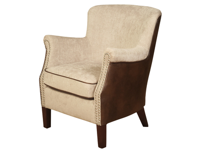10988 Fusion Armchair Tan & Beige