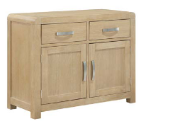 15098 Oak 2 Door Sideboard