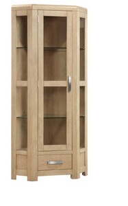 15112 Oak High Corner Cabinet