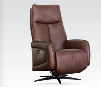 16050 Swivel Chair Electric - Dark Brown