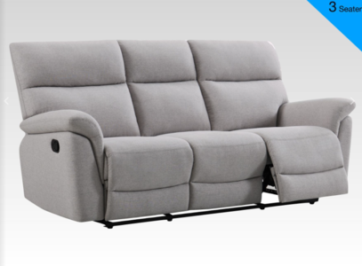 15936 3 Seater Manual Ash