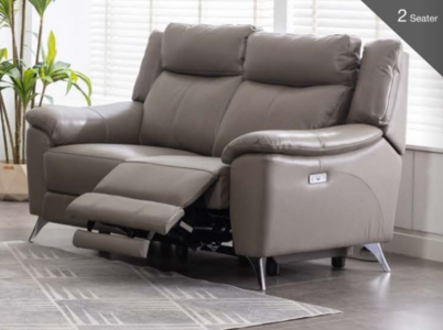 16033 2 Seater Steel Grey (Electric)