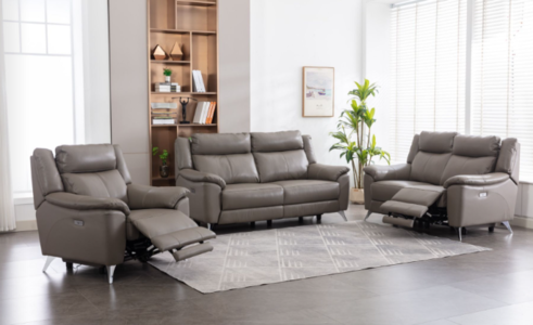 16299 3+1+1 Suite Steel Grey (Electric)