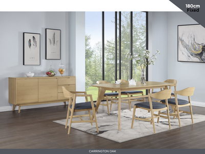 14855 140cm Extension Dining Set