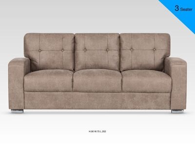 15335 3 Seater Taupe